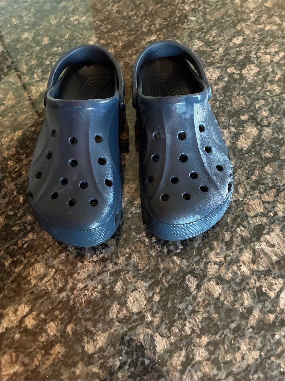 Navy Blue Slip-On Crocs